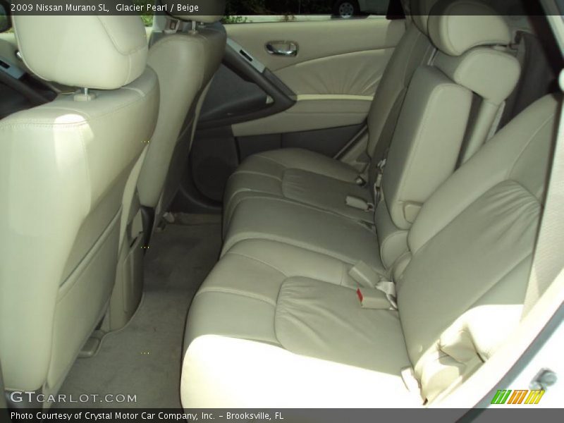 Glacier Pearl / Beige 2009 Nissan Murano SL