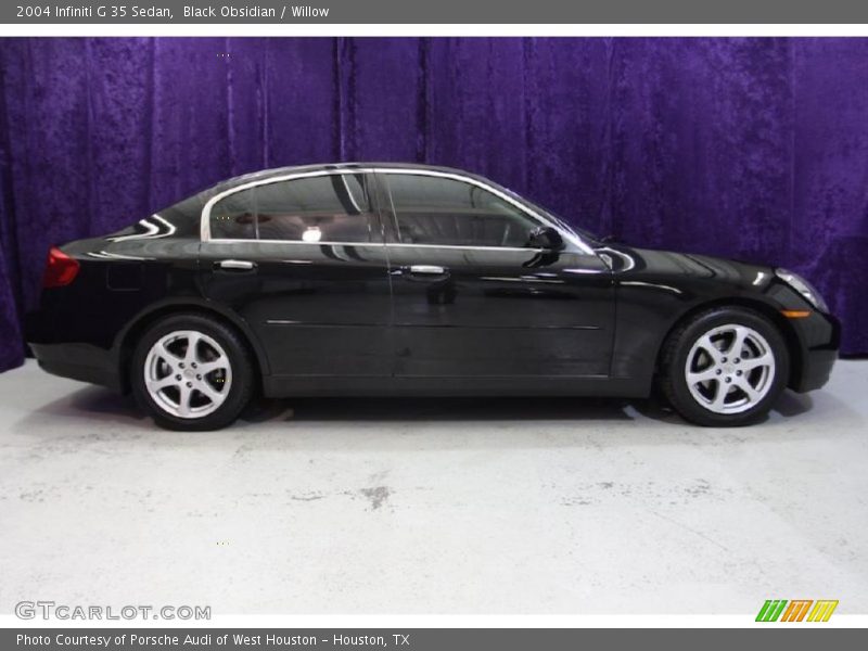 Black Obsidian / Willow 2004 Infiniti G 35 Sedan