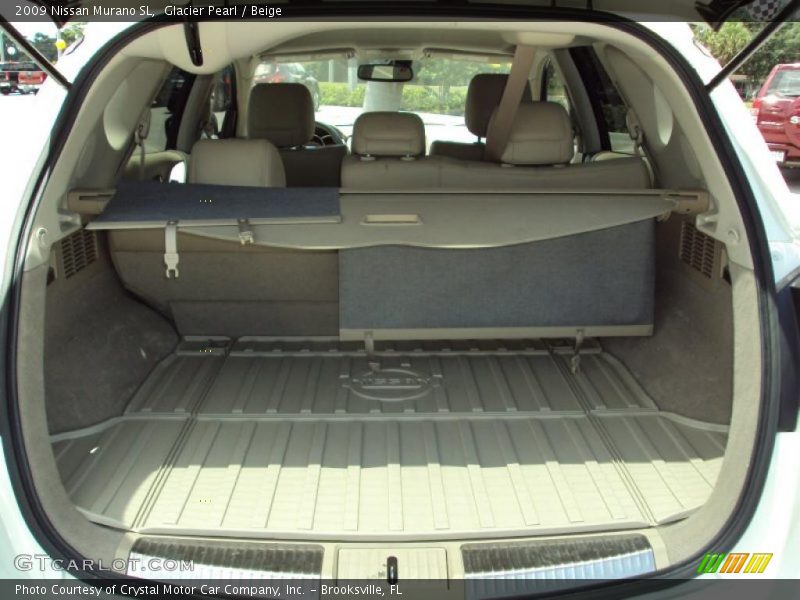 Glacier Pearl / Beige 2009 Nissan Murano SL
