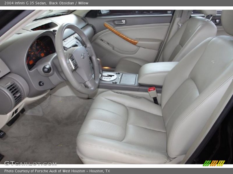 Black Obsidian / Willow 2004 Infiniti G 35 Sedan