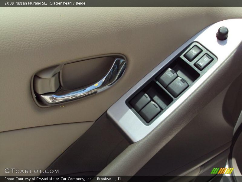 Glacier Pearl / Beige 2009 Nissan Murano SL