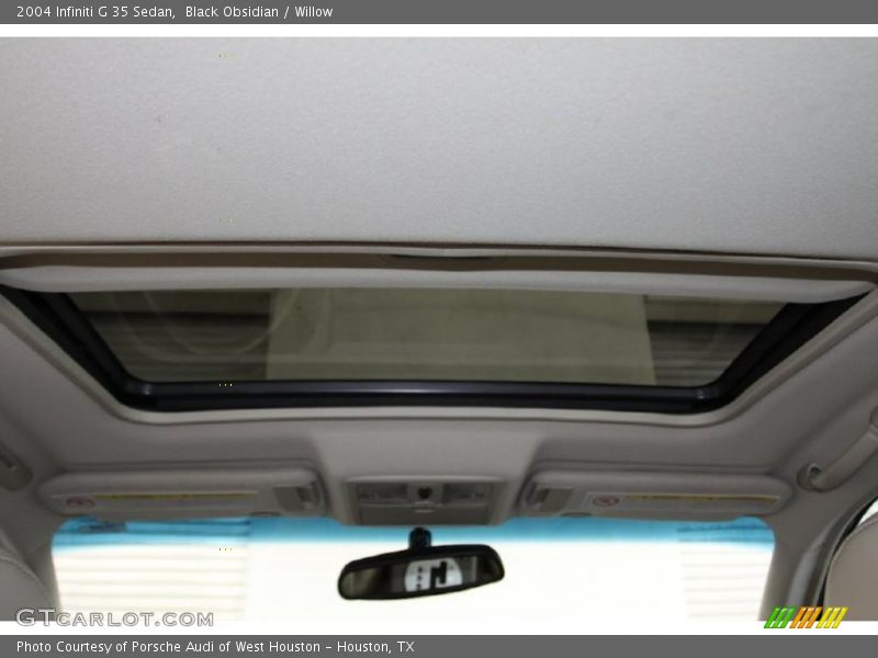 Black Obsidian / Willow 2004 Infiniti G 35 Sedan