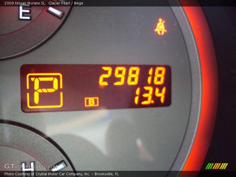 Glacier Pearl / Beige 2009 Nissan Murano SL