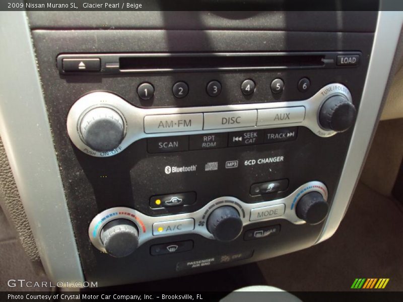Glacier Pearl / Beige 2009 Nissan Murano SL