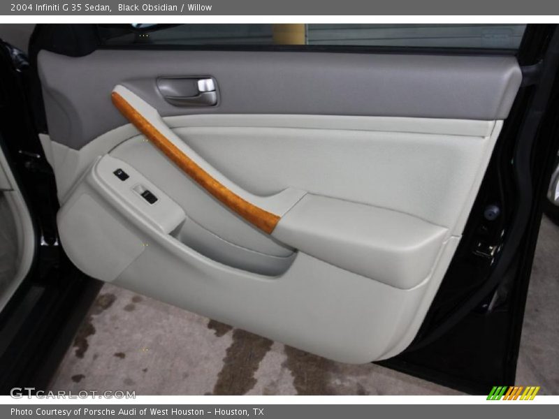 Black Obsidian / Willow 2004 Infiniti G 35 Sedan