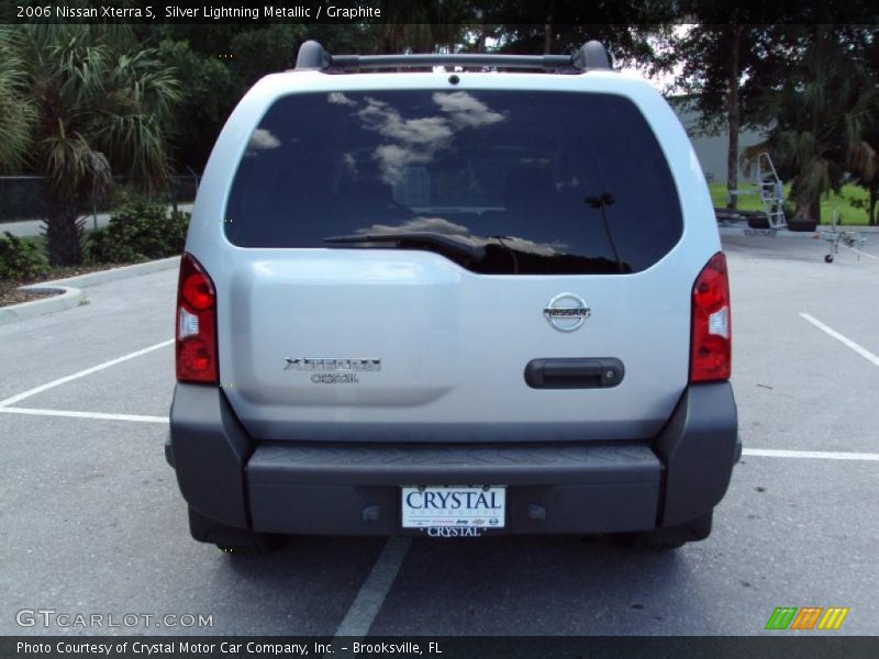 Silver Lightning Metallic / Graphite 2006 Nissan Xterra S