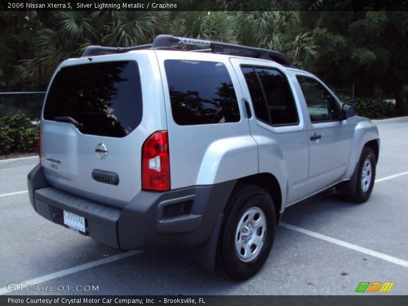 Silver Lightning Metallic / Graphite 2006 Nissan Xterra S