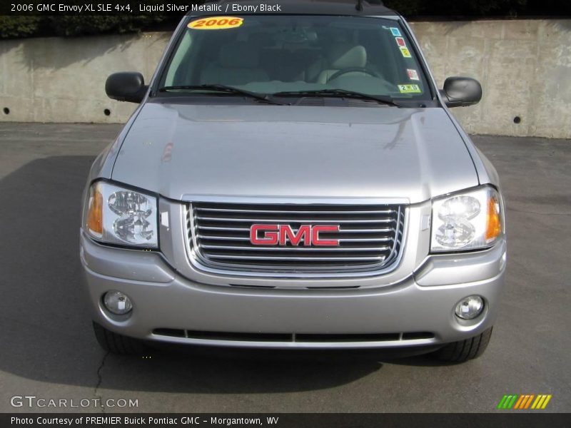 Liquid Silver Metallic / Ebony Black 2006 GMC Envoy XL SLE 4x4