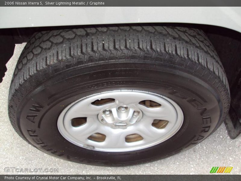 Silver Lightning Metallic / Graphite 2006 Nissan Xterra S