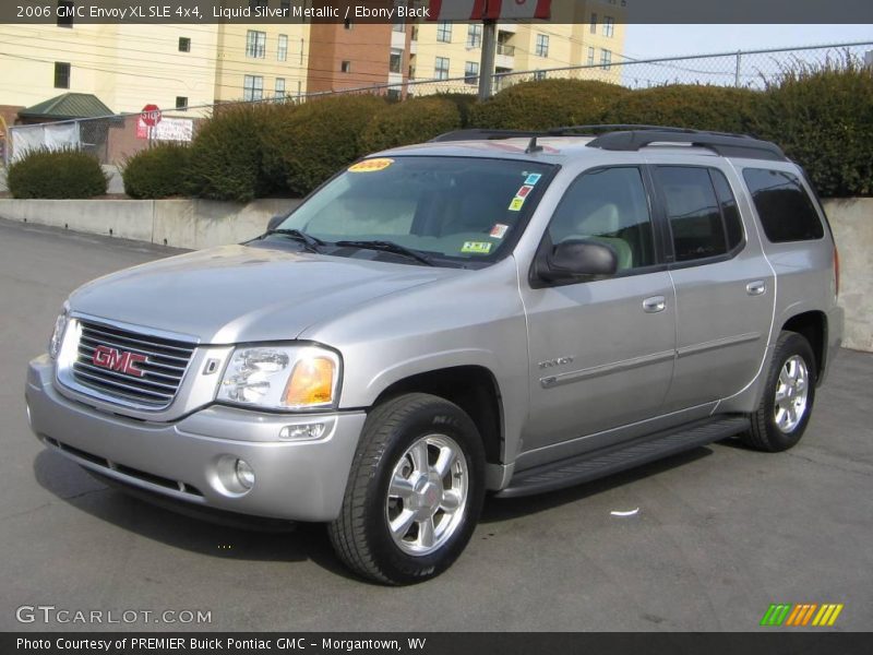 Liquid Silver Metallic / Ebony Black 2006 GMC Envoy XL SLE 4x4