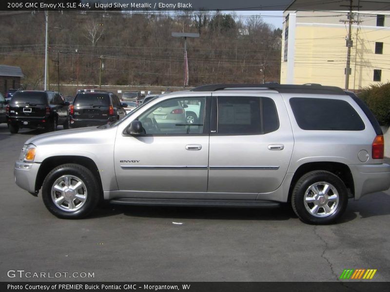 Liquid Silver Metallic / Ebony Black 2006 GMC Envoy XL SLE 4x4
