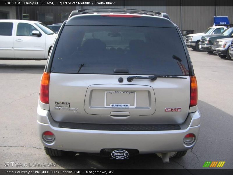 Liquid Silver Metallic / Ebony Black 2006 GMC Envoy XL SLE 4x4
