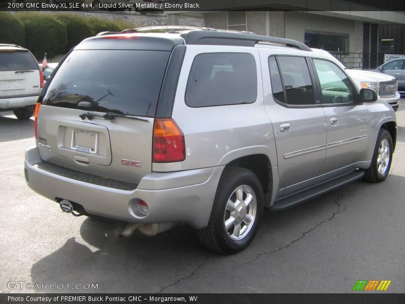 Liquid Silver Metallic / Ebony Black 2006 GMC Envoy XL SLE 4x4