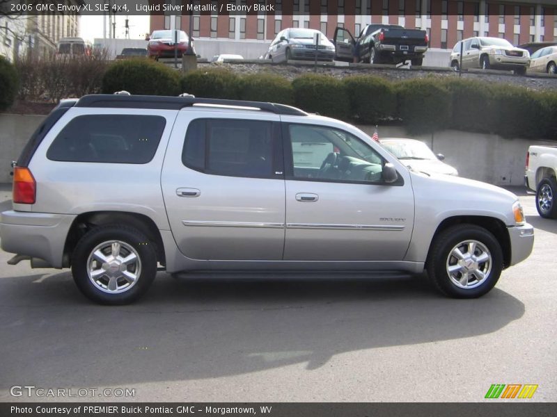 Liquid Silver Metallic / Ebony Black 2006 GMC Envoy XL SLE 4x4