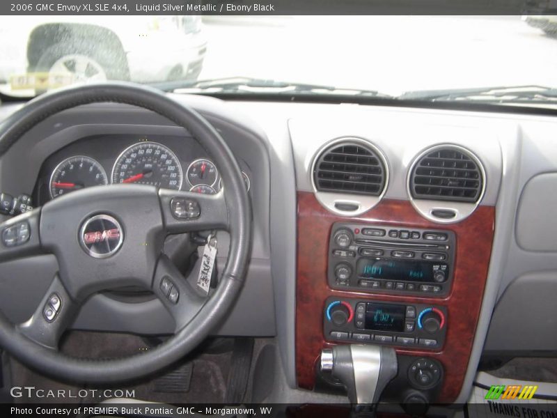 Liquid Silver Metallic / Ebony Black 2006 GMC Envoy XL SLE 4x4