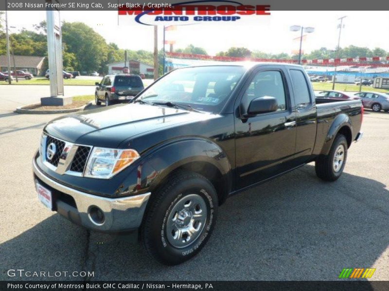 Super Black / Graphite 2008 Nissan Frontier SE King Cab