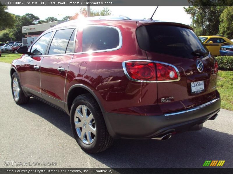 Red Jewel Tintcoat / Cashmere/Cocoa 2010 Buick Enclave CXL