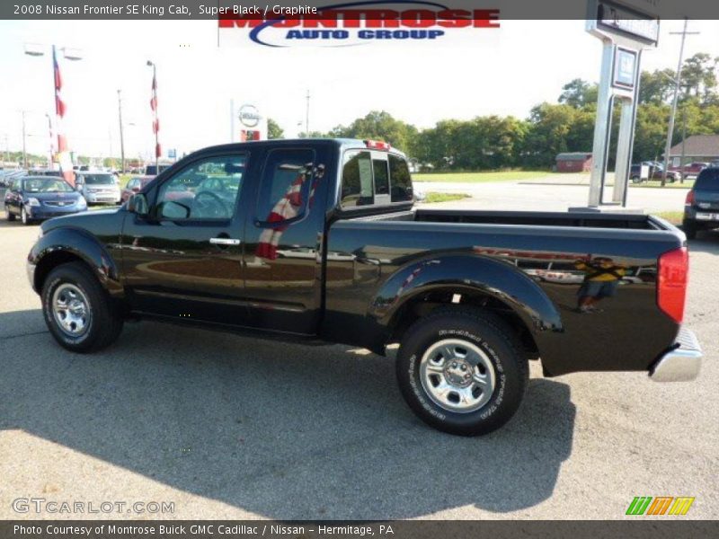 Super Black / Graphite 2008 Nissan Frontier SE King Cab