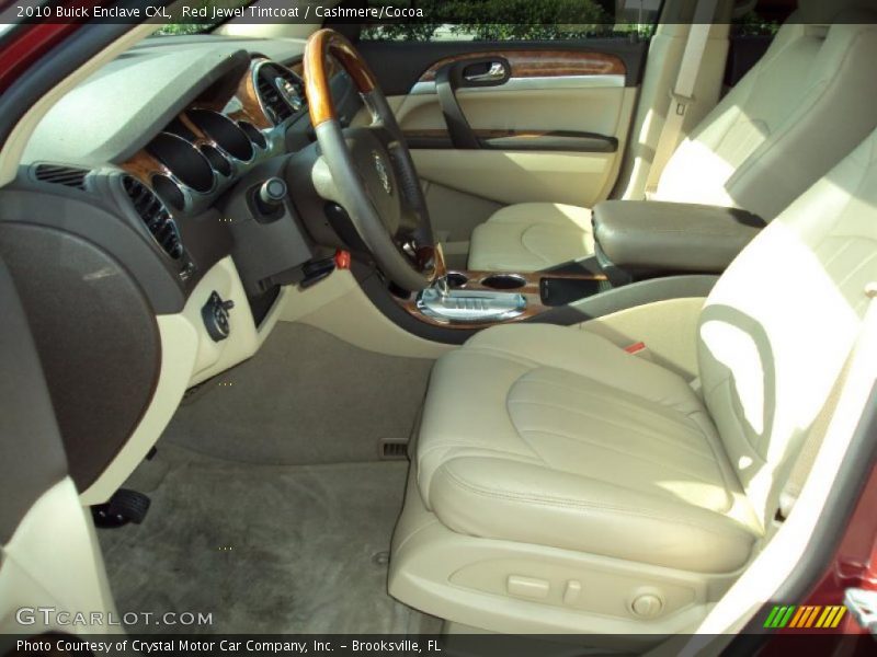 Red Jewel Tintcoat / Cashmere/Cocoa 2010 Buick Enclave CXL