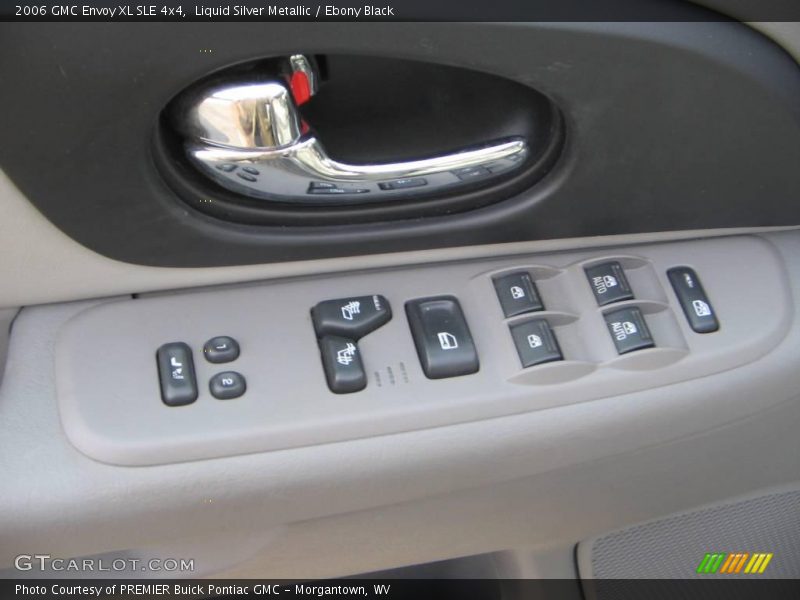 Liquid Silver Metallic / Ebony Black 2006 GMC Envoy XL SLE 4x4