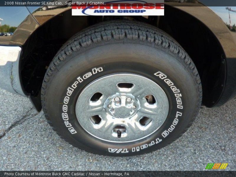 Super Black / Graphite 2008 Nissan Frontier SE King Cab