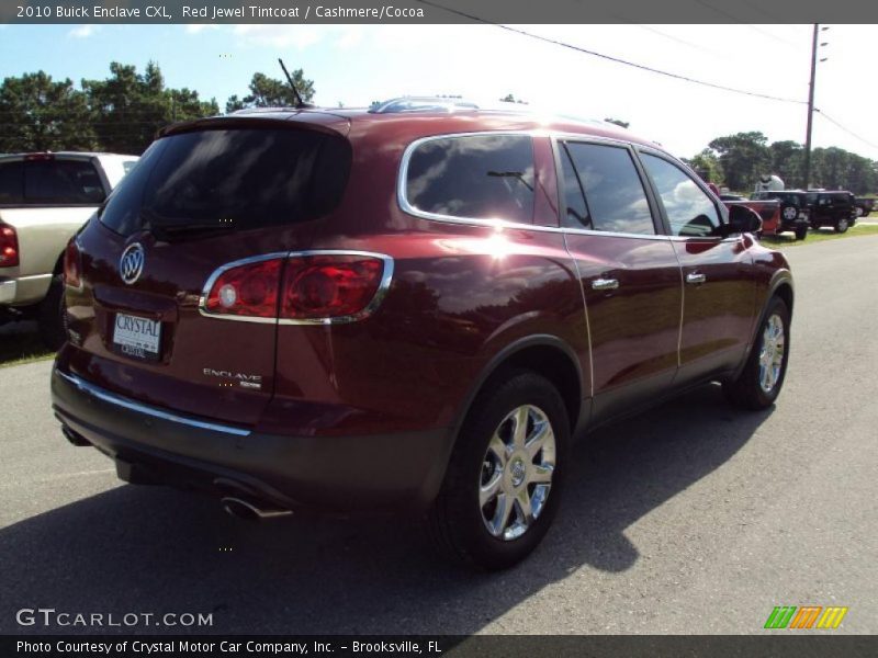 Red Jewel Tintcoat / Cashmere/Cocoa 2010 Buick Enclave CXL