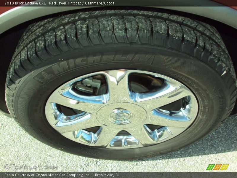 Red Jewel Tintcoat / Cashmere/Cocoa 2010 Buick Enclave CXL