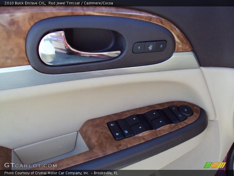 Red Jewel Tintcoat / Cashmere/Cocoa 2010 Buick Enclave CXL
