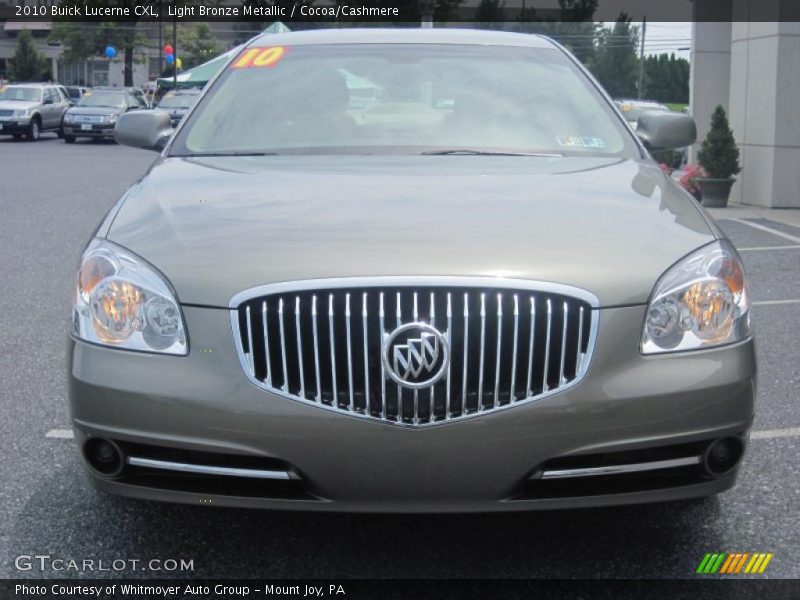 Light Bronze Metallic / Cocoa/Cashmere 2010 Buick Lucerne CXL