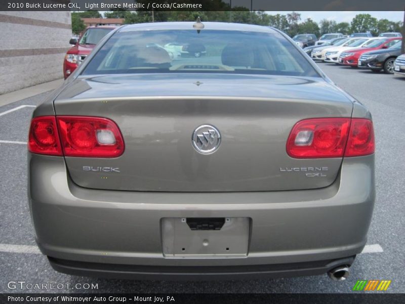 Light Bronze Metallic / Cocoa/Cashmere 2010 Buick Lucerne CXL