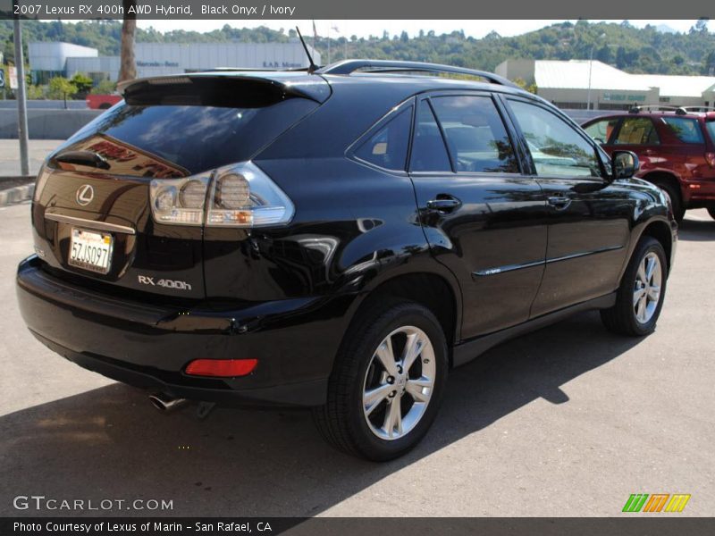 Black Onyx / Ivory 2007 Lexus RX 400h AWD Hybrid