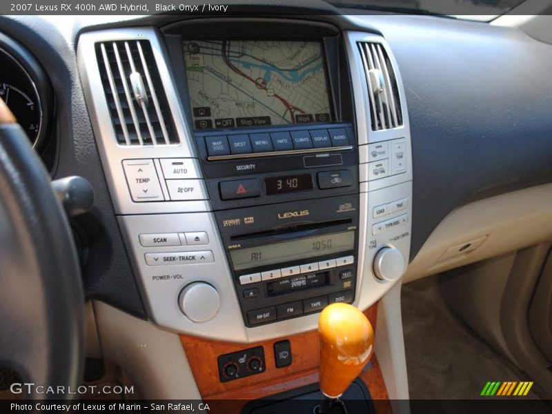 Black Onyx / Ivory 2007 Lexus RX 400h AWD Hybrid