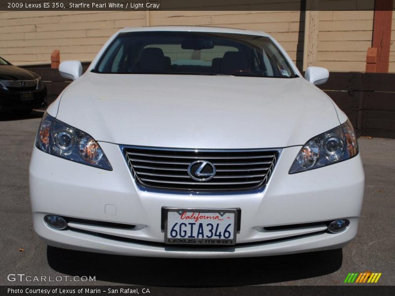 Starfire Pearl White / Light Gray 2009 Lexus ES 350