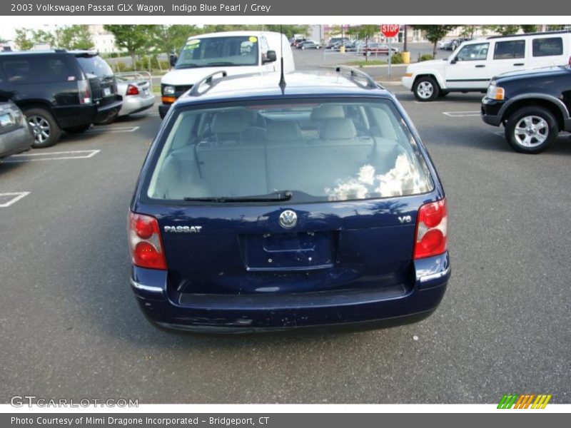 Indigo Blue Pearl / Grey 2003 Volkswagen Passat GLX Wagon
