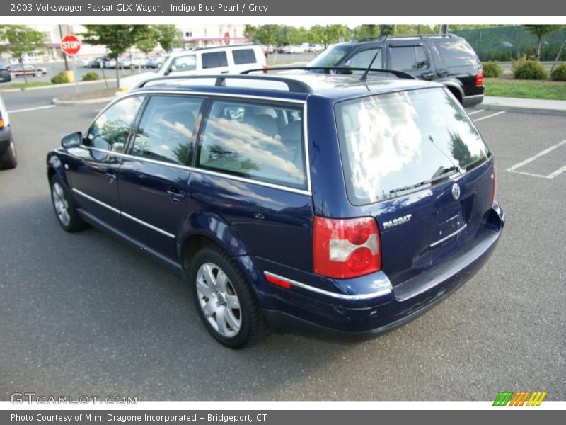 Indigo Blue Pearl / Grey 2003 Volkswagen Passat GLX Wagon