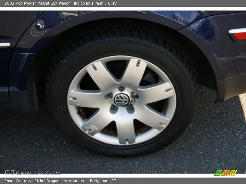 Indigo Blue Pearl / Grey 2003 Volkswagen Passat GLX Wagon