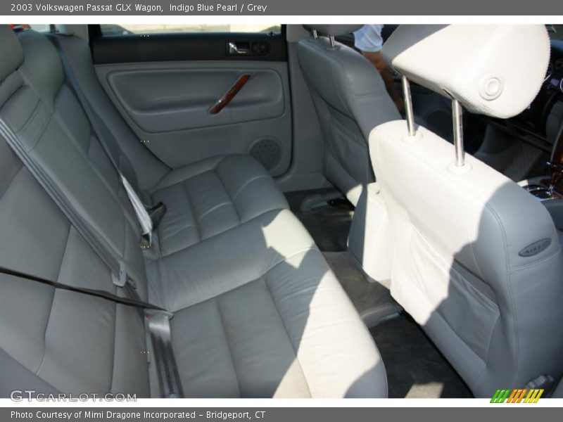 Indigo Blue Pearl / Grey 2003 Volkswagen Passat GLX Wagon