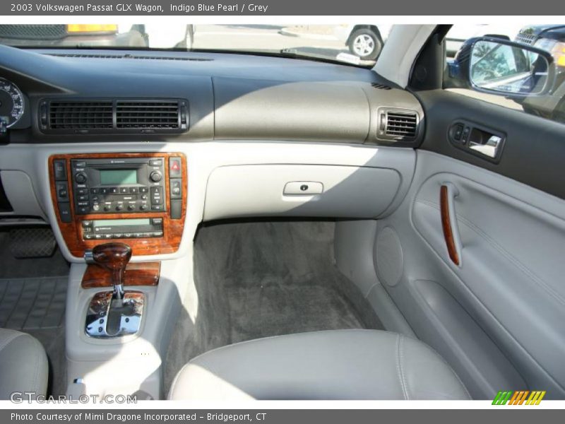 Indigo Blue Pearl / Grey 2003 Volkswagen Passat GLX Wagon