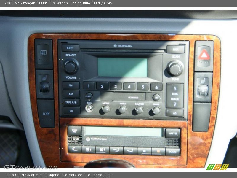 Indigo Blue Pearl / Grey 2003 Volkswagen Passat GLX Wagon
