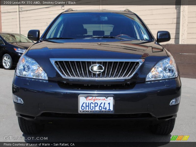 Smokey Granite / Black 2009 Lexus RX 350 AWD