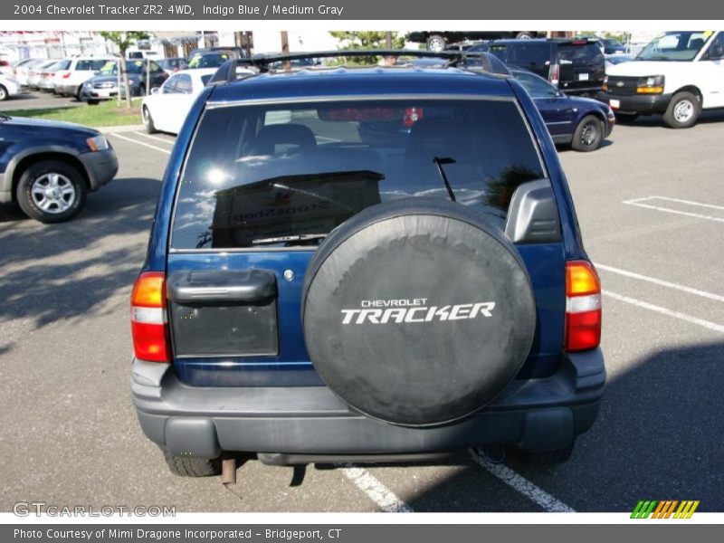Indigo Blue / Medium Gray 2004 Chevrolet Tracker ZR2 4WD