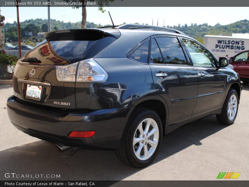 Smokey Granite / Black 2009 Lexus RX 350 AWD