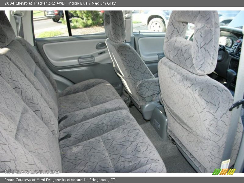 Indigo Blue / Medium Gray 2004 Chevrolet Tracker ZR2 4WD