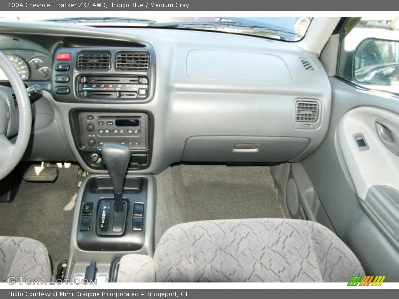 Indigo Blue / Medium Gray 2004 Chevrolet Tracker ZR2 4WD
