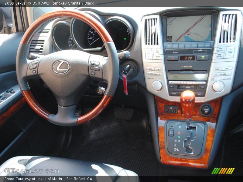 Smokey Granite / Black 2009 Lexus RX 350 AWD