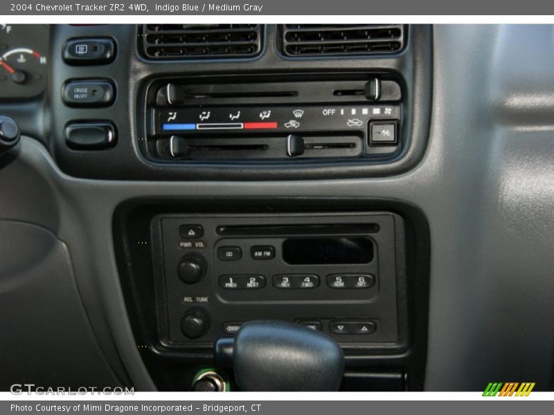 Indigo Blue / Medium Gray 2004 Chevrolet Tracker ZR2 4WD