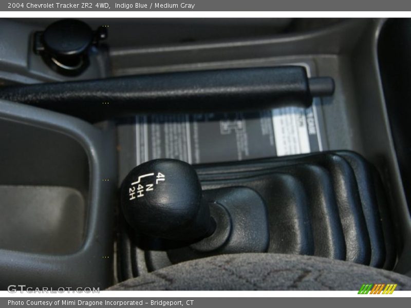Indigo Blue / Medium Gray 2004 Chevrolet Tracker ZR2 4WD