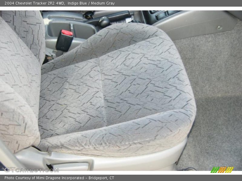 Indigo Blue / Medium Gray 2004 Chevrolet Tracker ZR2 4WD