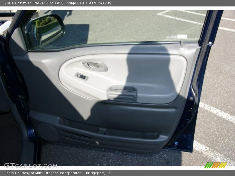 Indigo Blue / Medium Gray 2004 Chevrolet Tracker ZR2 4WD
