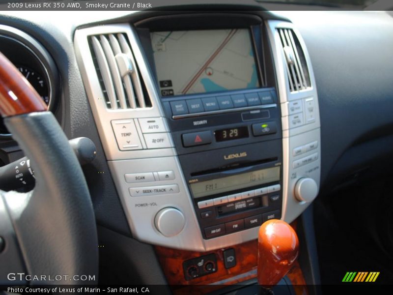 Smokey Granite / Black 2009 Lexus RX 350 AWD